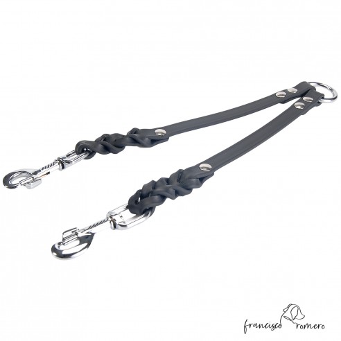 Amarre Biothane súper duro negro