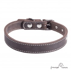 Collar de piel de vaquetilla 2