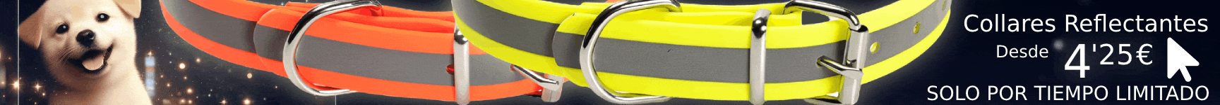 Collares de Perro Reflectantes Baratos